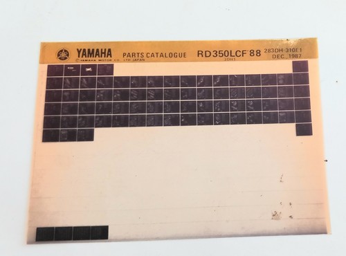 Yamaha rd350lcf 3dh1 spare - rd350lcf,