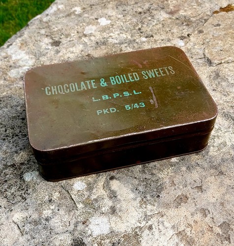 British ration tin 2nd - british,