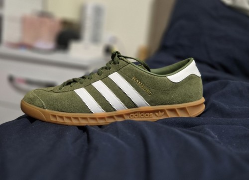 Adidas khaki hamburg uk8 - adidas,