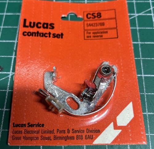 Distributor points contact set - distributor,