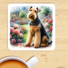 Airedale Terrier Coaster