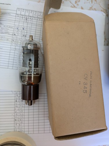 Gec cv345 12e1 valves - gec,