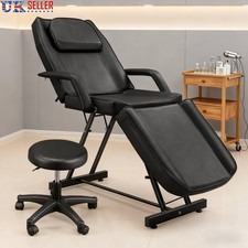 Bonnlo Massage Bed Table Therapy Tattoo Salon Pedicure Facial Sofa Chair Stool