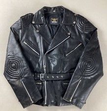 Vintage Leather Biker Jacket