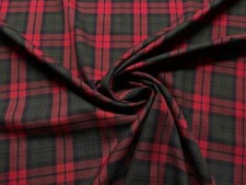 Scottish Tartan Check Fabric