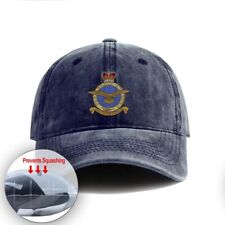 Vintage Royal Air Force Veteran Baseball Hat Unisex Denim Cap Adjustable Dad Hat