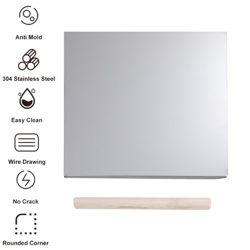 Stainless steel worktop - stainless,