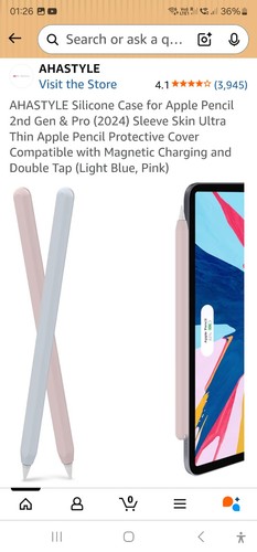 Silicone case for apple pencil - case,