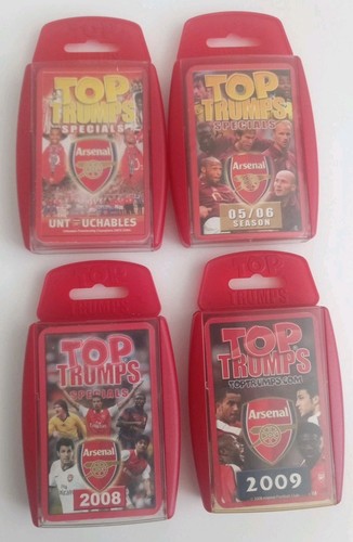 Arsenal top trumps - arsenal, fc