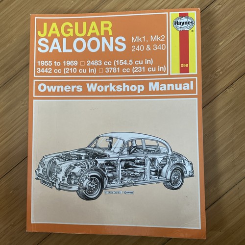 Haynes jaguar saloons mk1 - haynes,