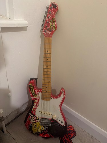 Spongebob electric guitar - spongebob,