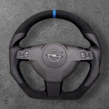 OPEL ASTRA H VXR OPC GTC VECTRA C ZAFIRA B NEW CUSTOM FLAT BOTTOM STEERING WHEEL