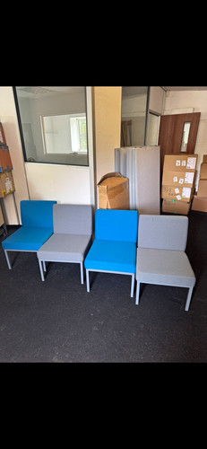 Set armless waiting room - 4,