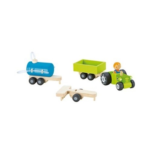 Sevi wooden tractor - &, 3