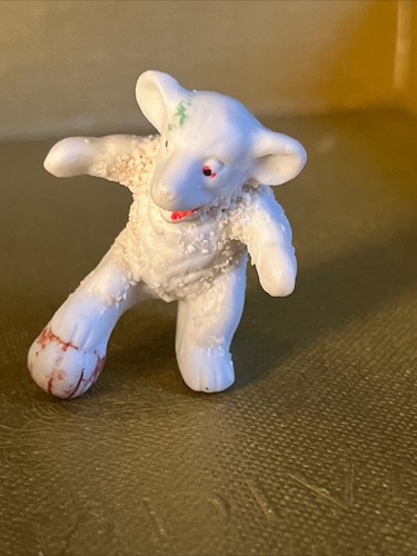 Rare victorian bisque snow - rare,