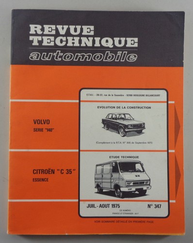 Repair manual revue technique - repair,