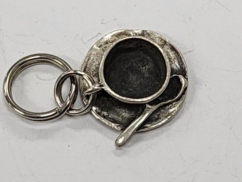 Sterling silver small - silver, 3d