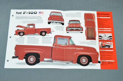 1956 ford 100 f100 - ford, f-100