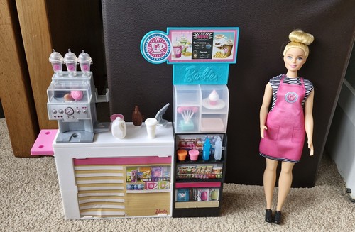 Barbie cafe play - barbie,