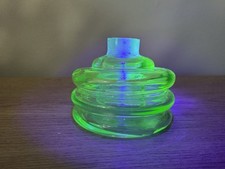 Antique unusual uranium ribbed - uranium,