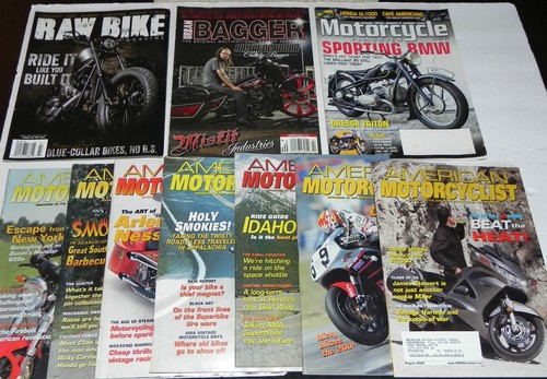 Lot motorcycle magazines - 10,