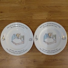 2 x Collectable Wedgwood Peter