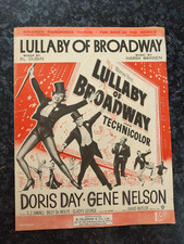 Lullaby Of Broadway Sheet music for piano and vocal