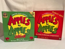 APPLES TO APPLES games : Party Box Edition PLUS Junior (British Isles) edition 
