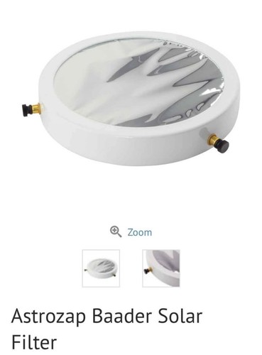 Baader solar filter - baader, new.