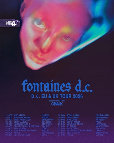 Fontaines uk tour 2026 - fontaines,