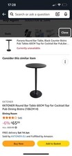 Bar Table And 2 Bar (Stools