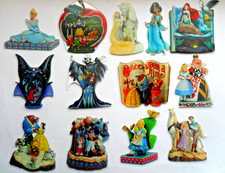 Set of Thirteen Different Disney Double Sided Acrylic Tree / Hanging Decorations