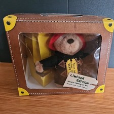 Paddington Bear Marmite Limited Edition Teddy & Suitcase Box 2010 Collectors