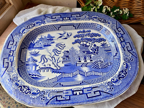 Hudson longton blue white - &,