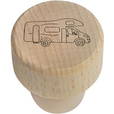 19mm 'Motorhome' Wooden Bottle