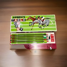 Vintage Table Derby Horse