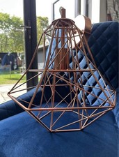 Made.com Copper / Rose Gold Ceiling Light Fitting