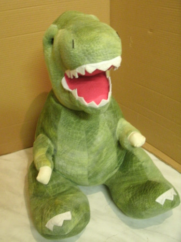 Large green t rex - 22'', t-rex