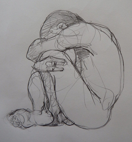 Pencil male nude drawing a - nude,