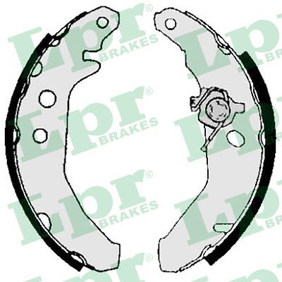 Lpr 05740 brake shoe set - lpr,