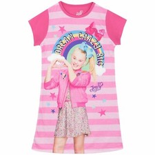 Girls JoJo Siwa Nightdress Jo-Jo Nightie Pyjamas Nighty Age 5 - 12 Years