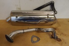 CPI GTR50 exhaust can, link pipe and gasket