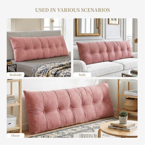 Wedge pillow headboard large - wedge,