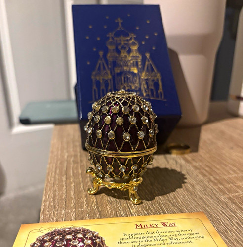 Milky way fabergé egg - milky, with