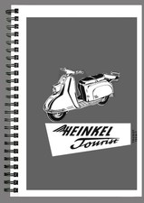 HEINKEL TOURIST 103 A1 WORKSHOP MANUAL REPAIR WORKSHOP SERVICE BOOK PAPER ENG...