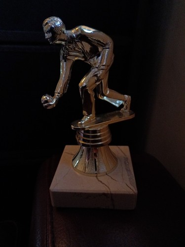 Mens bowls trophy - mens,
