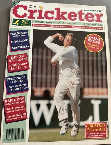 Shane warne signed the - shane,