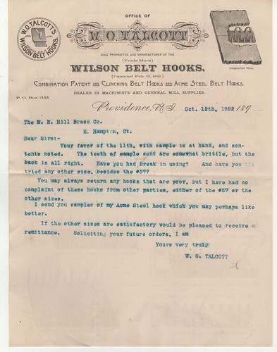 1892 talcott wilson - 1892,