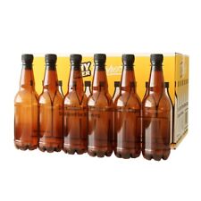 PET Beer Bottle with Screw Caps 24x500ml, 15x740ml or 24x1L