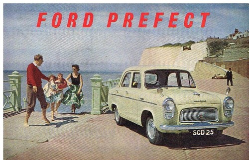 Ford prefect 100e saloon - prefect,